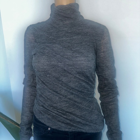 3 Sweater Bundle Bonanza: Theory & Alexander Wang (wool) & Free People (cotton) - Picture 6 of 9